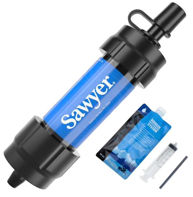 Sawyer water filter system